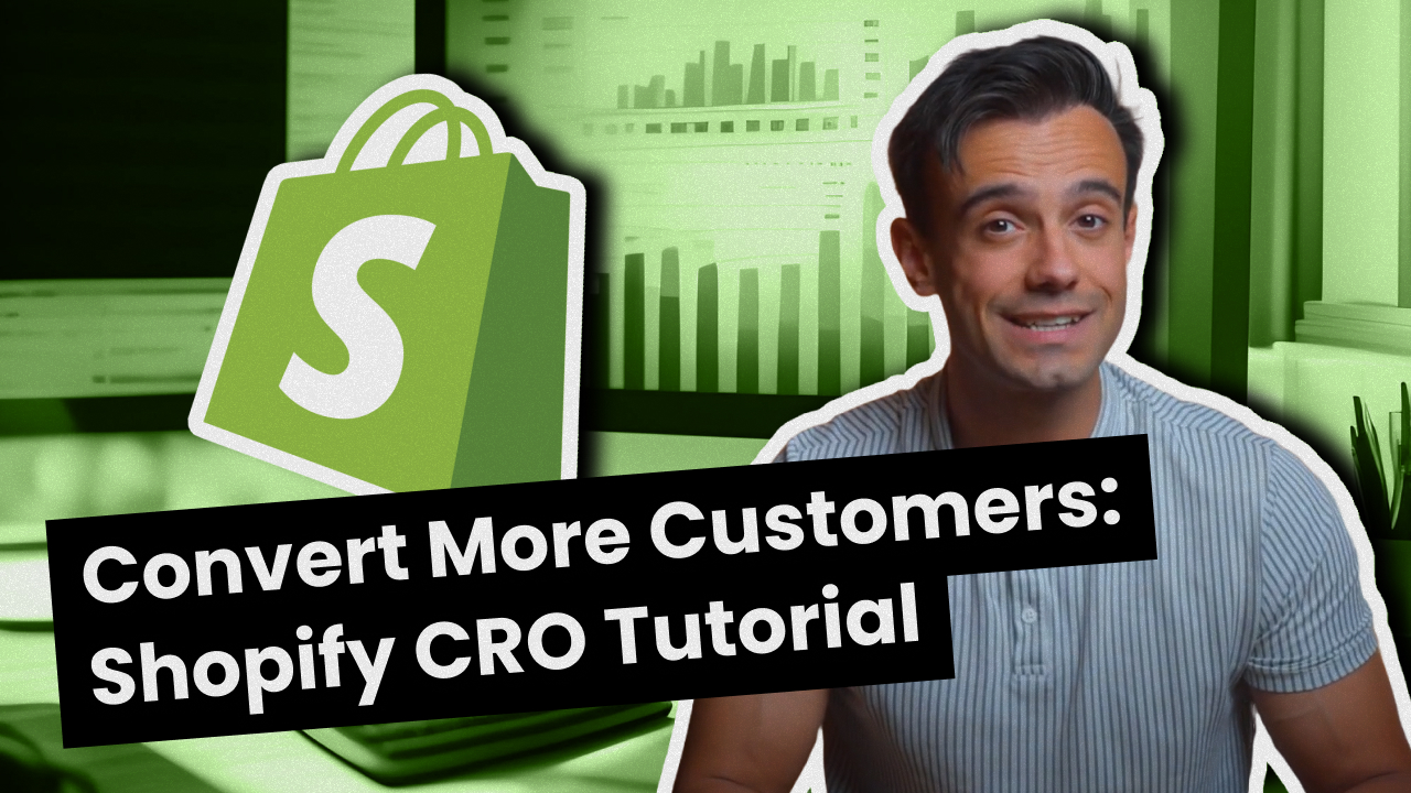 SHOPIFY Conversion Rate Optimization video thumbnail